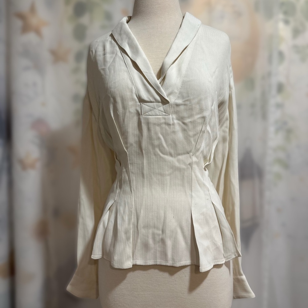 Rachel Comey Cream Blouse